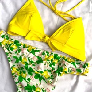 Victoria’s Secret lemon bikini